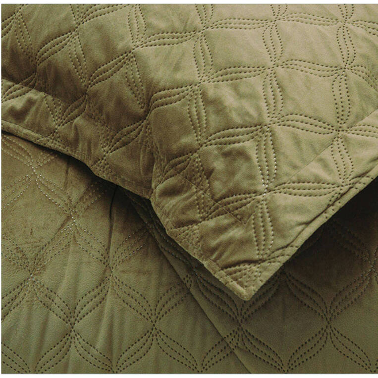 Πάπλωμα Υπέρδιπλο 220X240+2 μαξιλαροθήκες Valentina Λαδί Boreas