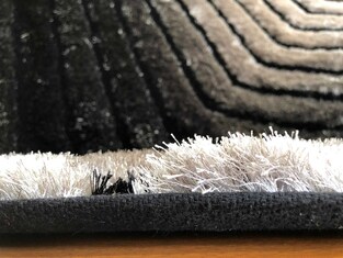 Χαλί Paros Grey-Black  KoulisCarpets