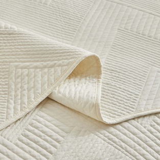 Κουβερλί 180Χ240 Diverso Ivory Liolios Home