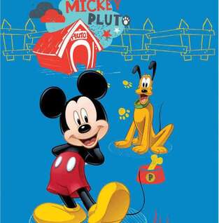Blanket Velour Moni Mickey Mouse Disney Boreas