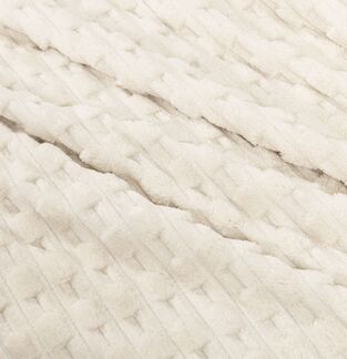 ΚΟΥΒΕΡΤΑ ΥΠ/ΛΗ 220Χ240 FLEECE SAVARA L. BEIGE NIMA