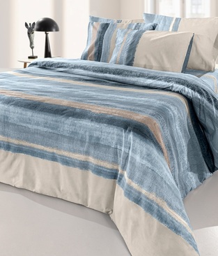 Σετ Σεντόνια Υπέρδιπλα 240X265 Santiago Denim Grey Guy Laroche