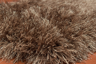Χαλί Χειροποίητο Flok Brown KoulisCarpets