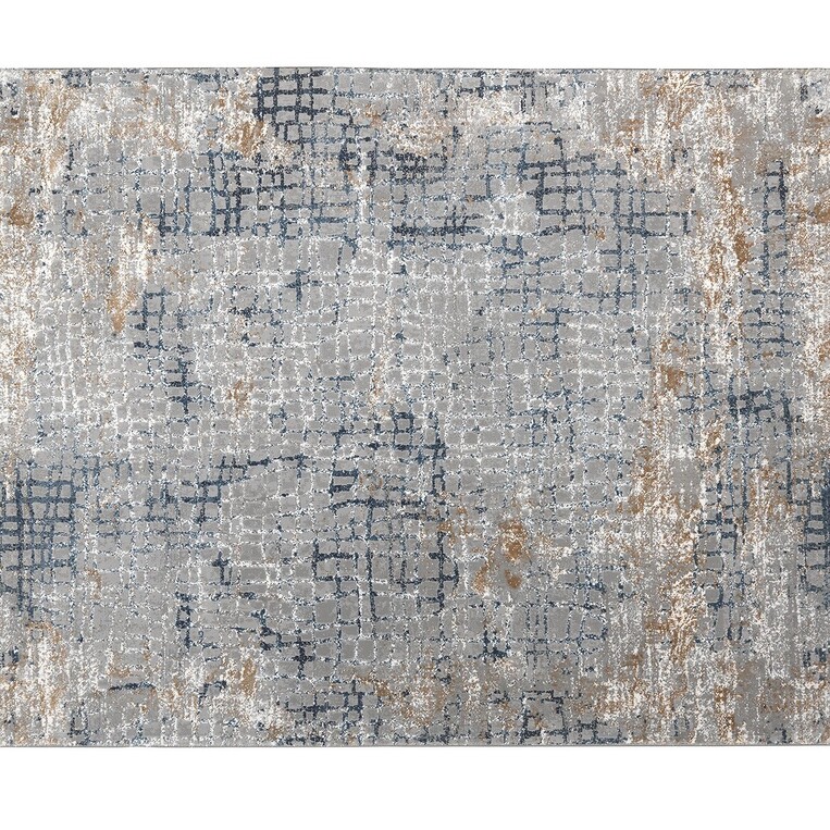 Μοκέτα Υφαντή Galaxy 177 Grey-Navy Με Το Μέτρο