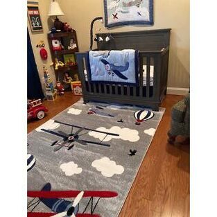 Παιδικό Χαλί Kids 9359a Grey  KoulisCarpets