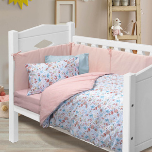 Σετ Σεντόνια Κούνιας 130X170 Σχ.4755 Das Baby Fun