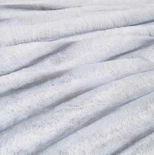 ΚΟΥΒΕΡΤΑ ΥΠ/ΛΗ 220X240 ΓΟΥΝΑ CAREZZA LIGHT GREY NIMA