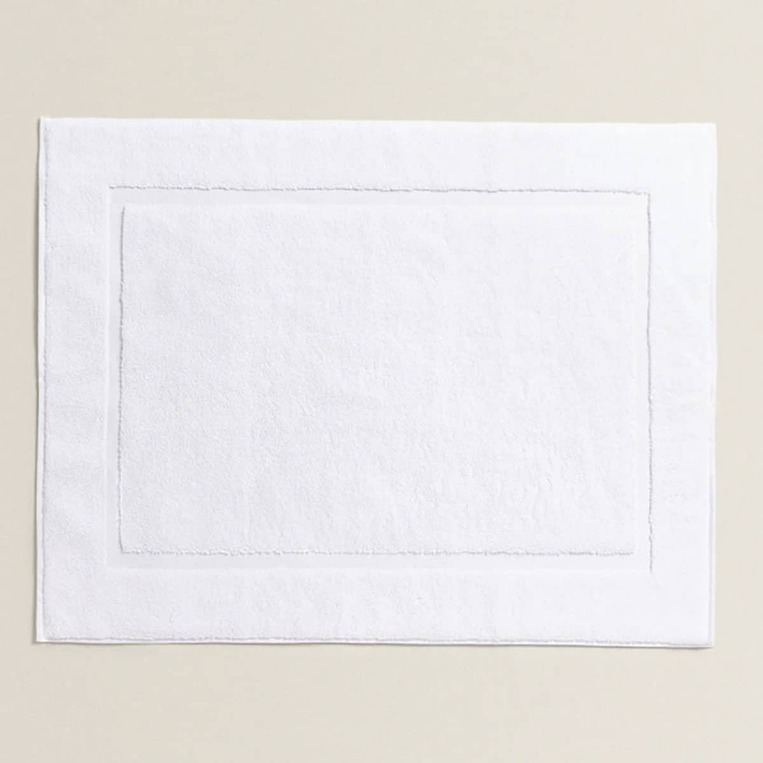 Πατάκι Μπάνιου 100%cotton 50X70 Λευκό 600gr