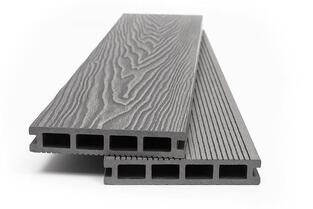 DECK-WPC ΔΑΠΕΔΟΥ ΝΕΑΣ ΓΕΝΙΑΣ 25/146mm L.GREY 80180 NewPlan