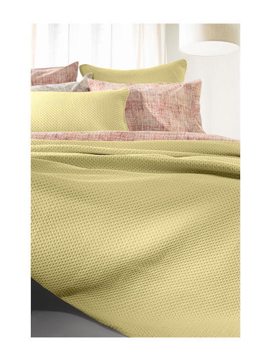 Σετ 2τμχ. Κουβερλί Riva Lime 160x240