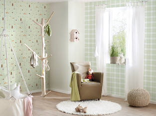 Ταπετσαρία Τοίχου Little Love (0,53mX10,05m) 38122-2