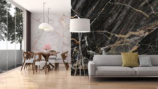 Φωτοταπετσαρία DD118762-BlackGold Marble  ( 3,50μ*2,55μ )