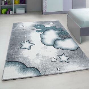 Παιδικό Χαλί Kids 1295 Blue  KoulisCarpets
