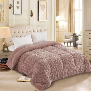 Κουβερτοπάπλωμα Υπέρδιπλο  220X240 Knitted Chocolate Silk Fashion