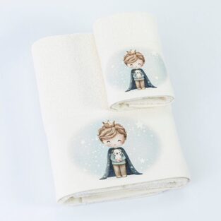 Σετ Πετσέτες 2 τμχ. Little King Boreas