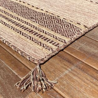 Χαλί Βαμβακερό Mykonos Beige Ινδίας KoulisCarpets