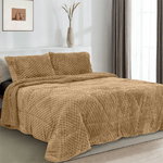 Κουβερτοπάπλωμα Μονό 160X240 +1 Μαξ/θήκη Valar-Beige Lino Home