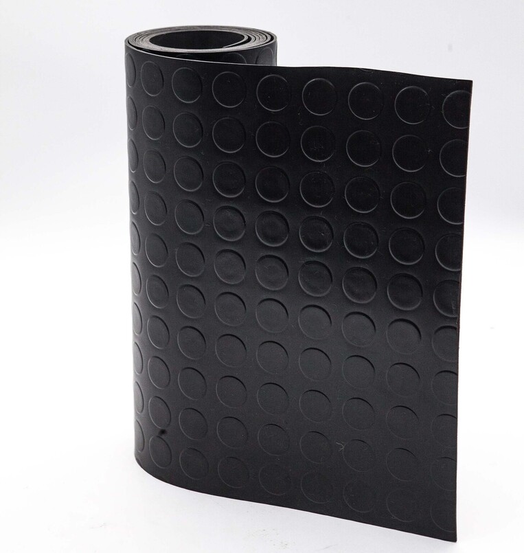 Πλαστικό Δάπεδο PVC ΤΑΠΑ /Black 1mm Koulis Carpets