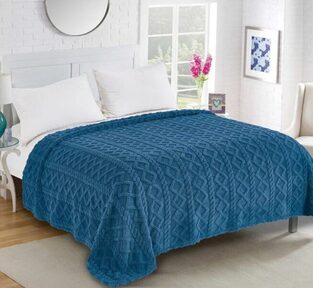 Κουβερτοπάπλωμα Υπέρδιπλο  220X240 Knitted Raf Silk Fashion