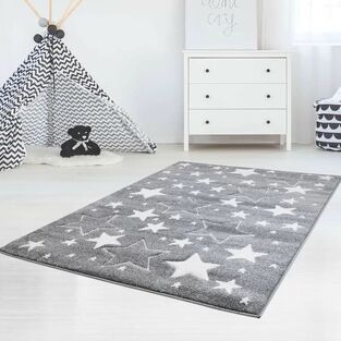 Παιδικό Χαλί Kids 1360A Grey-Blue  KoulisCarpets