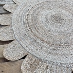 Χαλί Χειροποίητο Γιούτα INDIA Νο.2 Στρογγυλό ø120cm  Koulis Carpets
