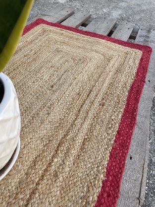 Χαλί Χειροποίητο Γιούτα INDIA Νο.5 115Χ170 Koulis Carpets