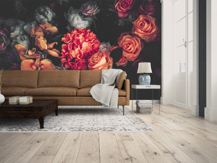 Φωτοταπετσαρία DD118510-Romantic Flowers1 ( 3,50μ*2,55μ )