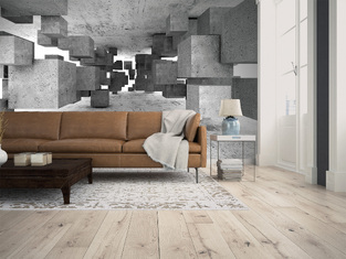 Φωτοταπετσαρία DD118742-Concrete Tetris ( 3,50μ*2,55μ )