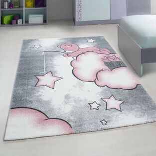 Παιδικό Χαλί Kids 1295 Pink  KoulisCarpets