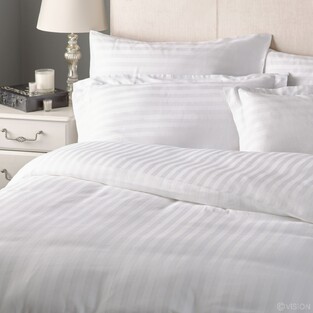 Σεντόνι Ξενοδοχειακό Striped Satin 100%cotton 240TC 240 x 290