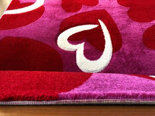 Παιδικό Χαλί Kids 1477a Pink-Red  KoulisCarpets