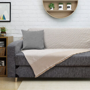 Σετ Ριχτάρια 2Τμχ Silva-Beige Lino Home