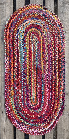 Χαλί Χειροποίητο INDIA Νο.15 ΟΒΑΛ 067Χ140  Koulis Carpets