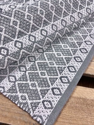 Ταπέτο Βαμβακερό Santorini Grey Ινδίας KoulisCarpets