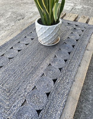Χαλί Χειροποίητο Γιούτα INDIA Νο.7 115Χ170 Koulis Carpets
