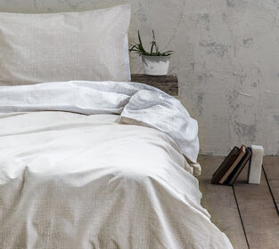 Κουβερλί Υπέρδιπλο 220Χ240 Loom Beige Nima