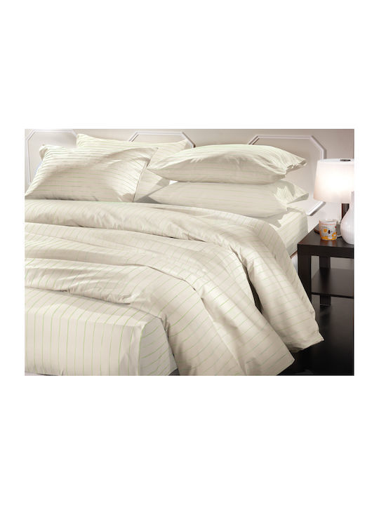 Σετ Σεντόνια Υπέρδιπλα 240X260 Fasma Beige Guy Laroche