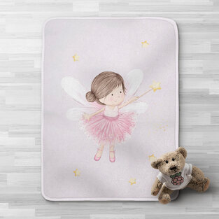 ΚΟΥΒΕΡΤΑ ΚΟΥΝΙΑΣ VELOUR FANTASIA LILA BOREAS