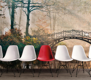 Φωτοταπετσαρία DD118624-Park Bridge2  ( 3,50μ*2,55μ )