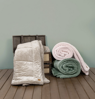 ΚΟΥΒΕΡΤΟΠΑΠΛΩΜΑ ΜΟΝΟ 160Χ220 CIRA BEIGE NIMA