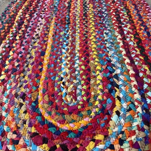 Χαλί Χειροποίητο INDIA Νο.15 ΟΒΑΛ 067Χ140  Koulis Carpets