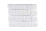 Πετσέτα Λευκή 100%cotton Πεννιέ 450gr. 50x90