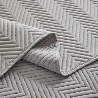 Κουβερλί King Size 260Χ240 Tessuto Grey  Liolios Home
