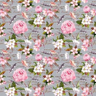 Ρόλερ Ψηφιακής Εκτύπωσης Floral 132-DR