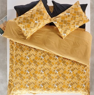 Σετ Σεντόνια Υπέρδιπλα 240x270 Pantone 0928 Kentia