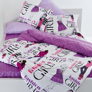 Σετ Σεντόνια (3τεμ.) Μονά  Fashion Girl Sb Home