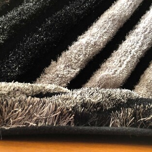Χαλί Xios Grey-Black  KoulisCarpets
