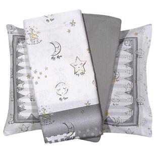 Σετ Σεντόνια Κούνιας 130X170 Σχ.6578 Das Baby Smile