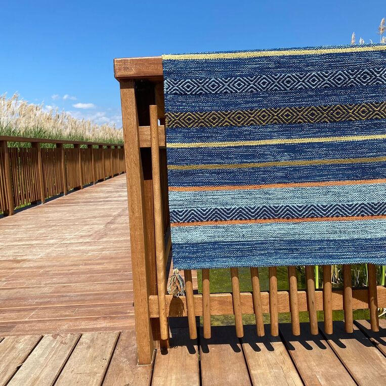 Χαλί Βαμβακερό Mykonos Multi Ινδίας KoulisCarpets