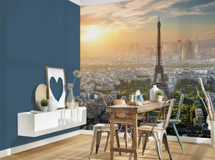 Φωτοταπετσαρία DD118684-Eiffel Tower  ( 3,50μ*2,55μ )